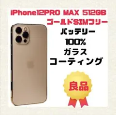 iPhone 12 Pro Max 512GB SIMフリー ゴールド