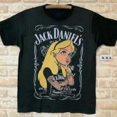 ジャックダニエル アリス　パロディ　Tシャツ　XXLサイズ