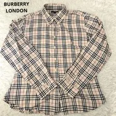 BURBERRY LONDON バーバリーロンドン　ノバチェック　長袖シャツL