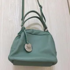 【PLST限定】BEVINI キューブバッグ ショルダーバッグ ミントグリーン
