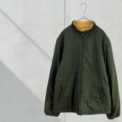 3681【ユニクロ】リバーシブル　ブルゾン　ボアジャケット　旧タグ　Ｌ　秋冬