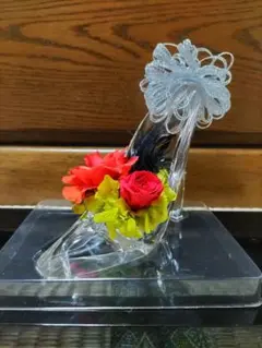 アクリル製靴の置物（ハイヒール型）