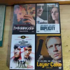 DVD サスペンス映画 4本セット