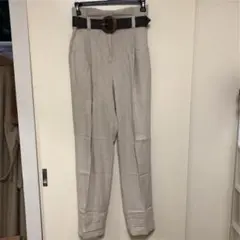 ZARA♡リネンタックパンツ♡