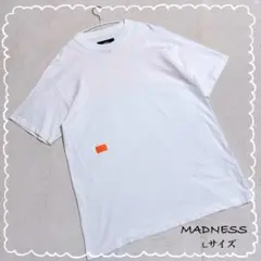 【マドネス】 トップス Tシャツ 綿100% 半袖 ホワイト (L)