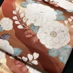 12-3 美品!高級袋帯 人気帯 六通 辻ヶ花