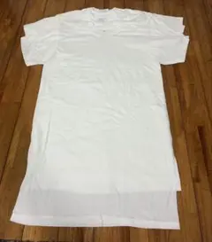 米軍放出品　ホワイトクルーネックTシャツ SMALL アンダーシャツ