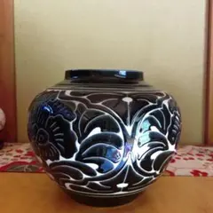 花瓶　高さ約27cm　大きめ 　花生け　置物　壺
