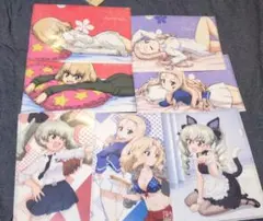ガールズ&パンツァー　クリアファイル　まとめ売り