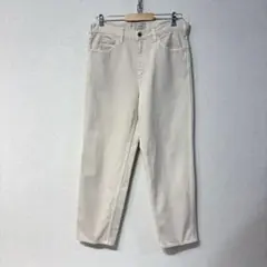 ⚫︎美品 EVCON エビコン ホワイト デニムパンツ 5POCKET 1LDK