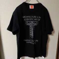 FRANK LLOYD WRIGHT Tシャツ 黒 Lサイズ