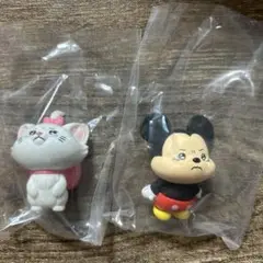 なかないもん　その2 ミッキーマウス マリー マスコット 2体セット