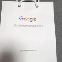 Google ショップ袋 ホワイト