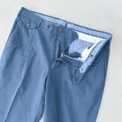PT01 GENTLEMAN FIT ストレッチ スラックス 48 アイスブルー