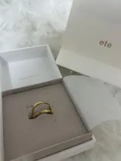 ete ゴールドリングカフ