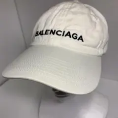 Balenciaga バレンシアガ ホワイト 白 刺繡 キャップ