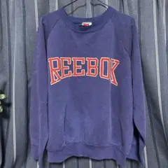 90s ビンテージReebok ロゴ トレーナー