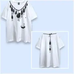 【graniph】グラニフ ビューティフルシャドー ネックレス Tシャツ