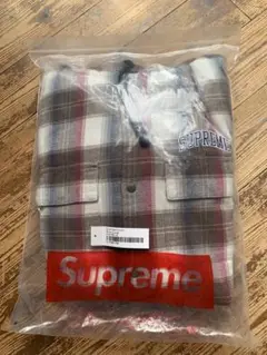 Supreme 19AW Quilted Hooded Plaid Shirt