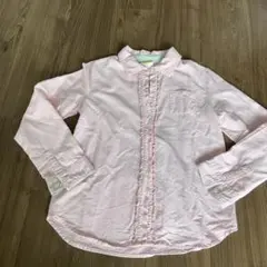 crazy 8 ピンクストライプ長袖シャツ XL