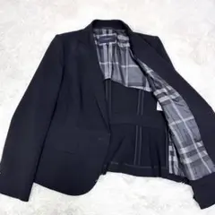 【4XL・美品✨】バーバリー テーラード 48 メガチェック 三陽商会 伸縮性