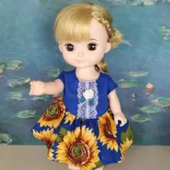 メルちゃんワンピース373