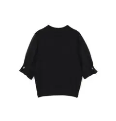 NATURAL BEAUTY BASIC のシアースリーブニット