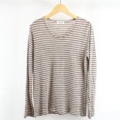 美品 Plantation ウール ボーダー カットソー トップス