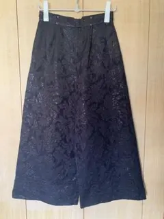 ユナイテッドトウキョウ　ジャガードワイドパンツ