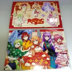 ワルキューレ　ポストカード　中華街　マクロスΔ　フレイア　カナメ　美雲　マキナ