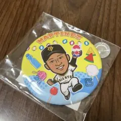 読売ジャイアンツ マルチネス缶バッジ ガチャ 夏ver.