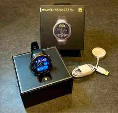 HUAWEI WATCH GT 5 Pro ブラックチタニウム