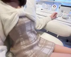 リップサービス リボンニットワンピース