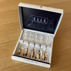 ELLE＊ゴールドデザートスプーン＊5本セット