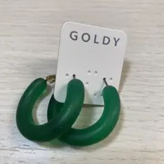 ゴールディ フープピアス