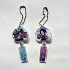 【匿名配送】鬼滅の刃 イオン キーホルダー 2個セット