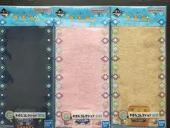 ゆるキャン 一番くじ G賞 タオルコレクション ハーフタオル 3枚