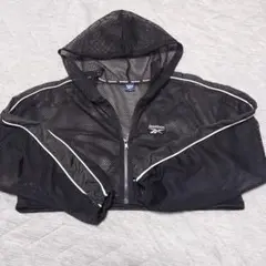 しまむら　Reebok フード付きメッシュジャケット