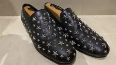 JIMMY CHOO 39.5 スタッズ スリップオン