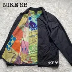 希少 NIKE SB トーマスキャンベル コーチジャケット ダークグレー 総柄