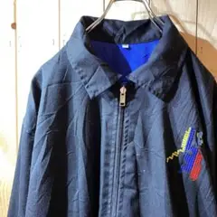 ss4360 リバーシブル ジャケット アウター XXL 黒 青