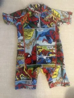 美品スパイダーマン水着86cm １歳から２歳児