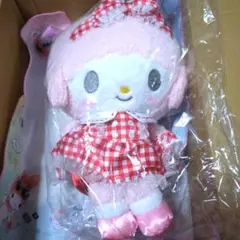 【新品】マイメロディ 一番くじ ③マイスウィートピアノ ぬいぐるみ