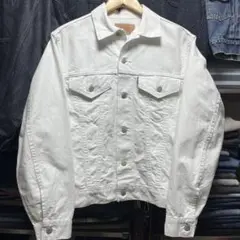 その他 sea 90s リーバイス ピケ ジャケット 70519 ユーロ ホワイトリーバイス
