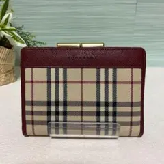 BURBERRY ノバチェック ガマ口 財布