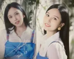 TWICE ポップアップストア ミナ クリアカード クリアトレカ フォトフレーム