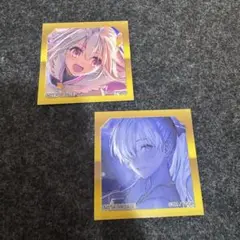 【新品】　Fate 最終再臨展　ステッカー　来場者特典　アナスタシア　イリヤ
