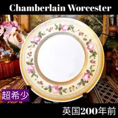 ⭐1820年頃【希少価値大】チェンバレンウースター/プレート1枚