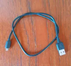 Micro USBケーブル 50cm ブラック d