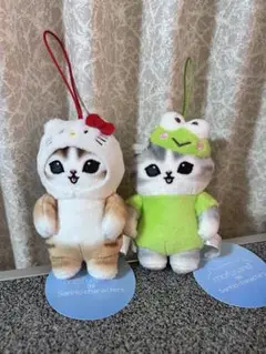 モフサンド　サンリオキャラクターズマスコット　キティちゃんケロッピ